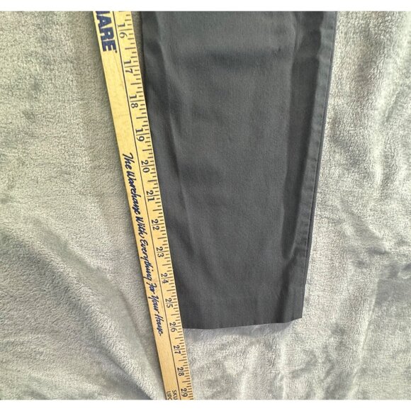 Elle pants Womens medium Skinny Stretch grey ankle chinos - Picture 12 of 15